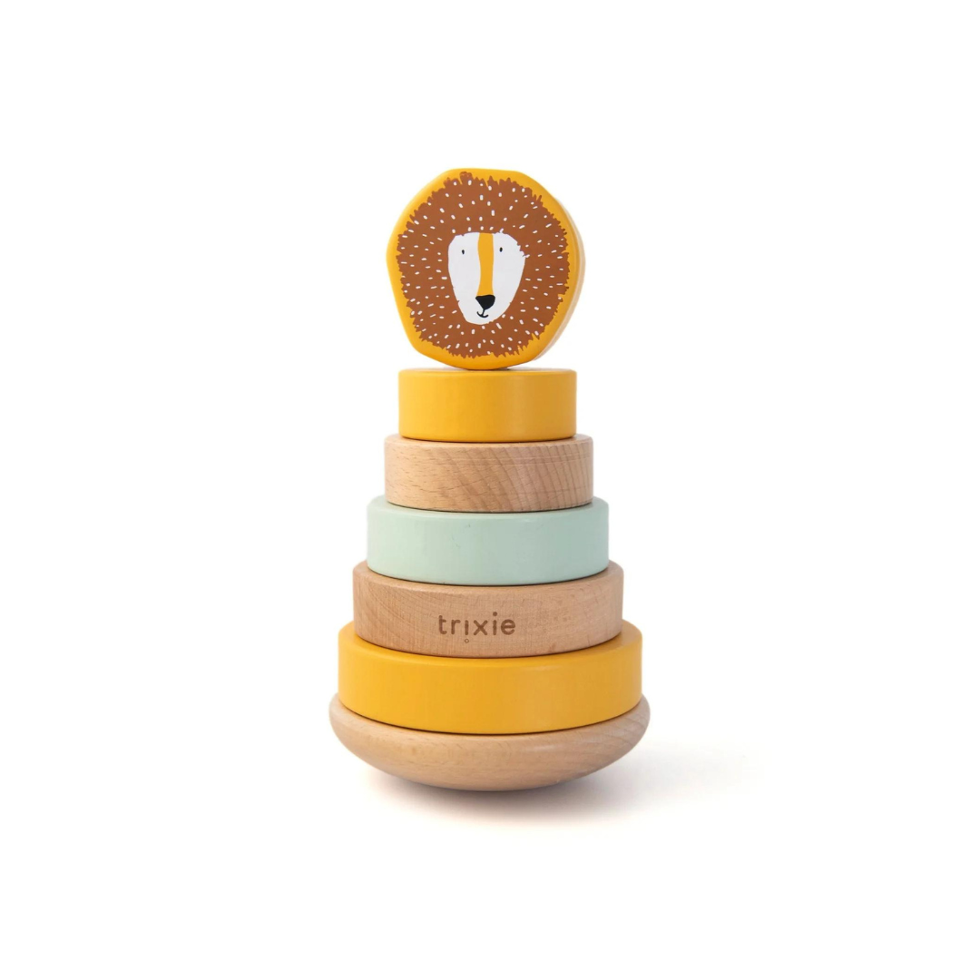 Wooden Stacking Toy - Mr Lion