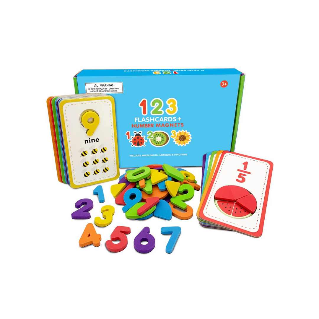 123 Flashcards & Magnetic Numbers