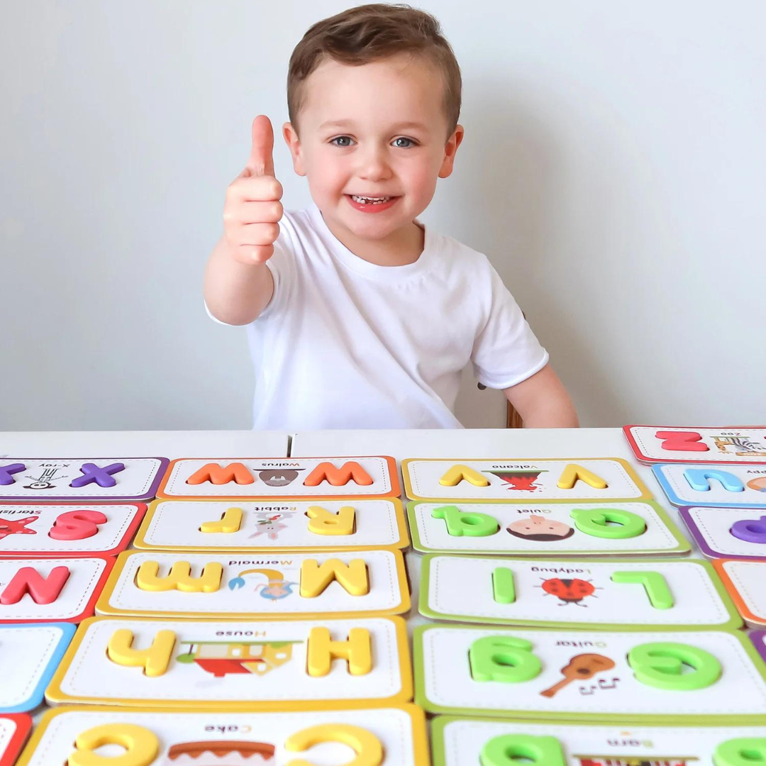 ABC Flashcards & Magnetic Letters