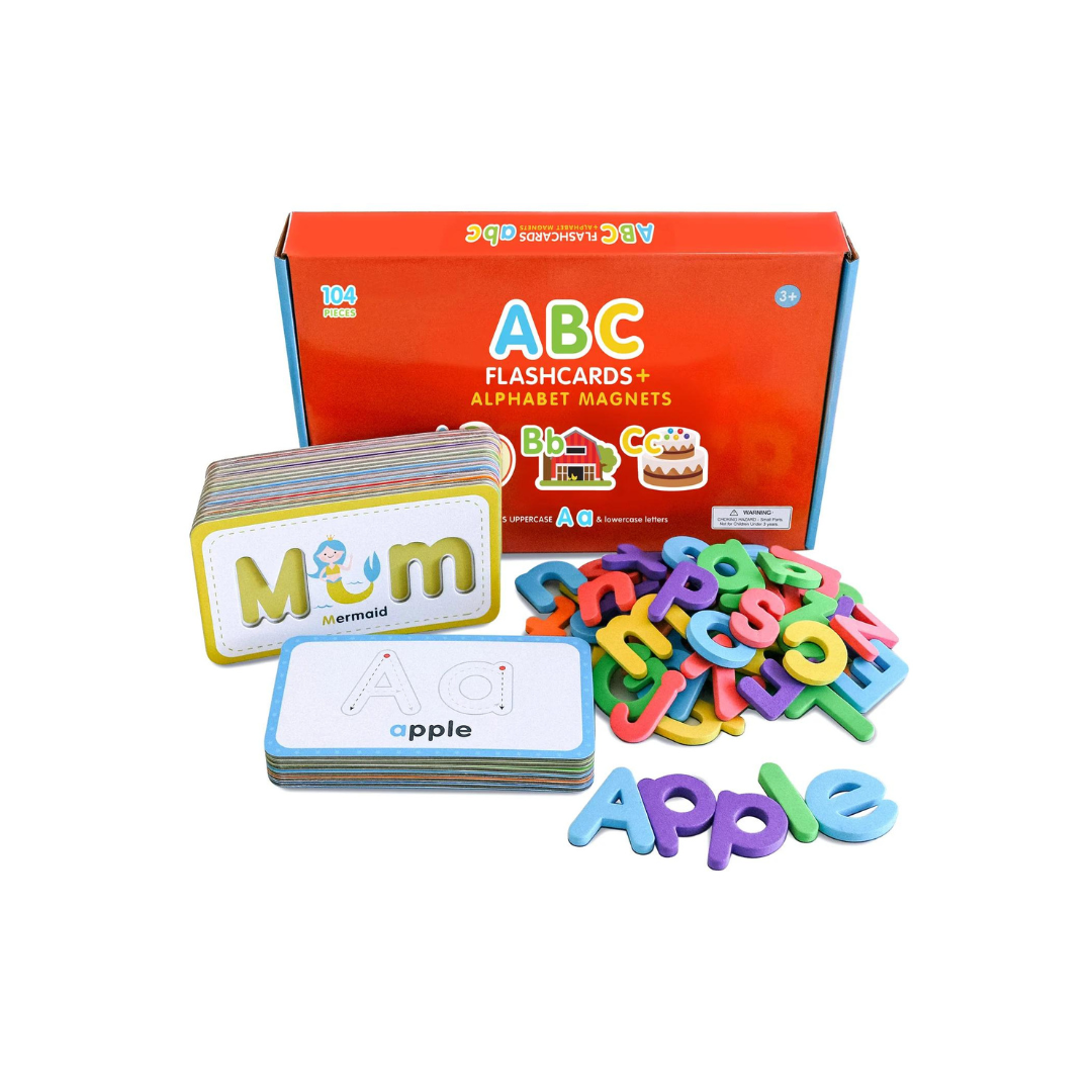 ABC Flashcards & Magnetic Letters