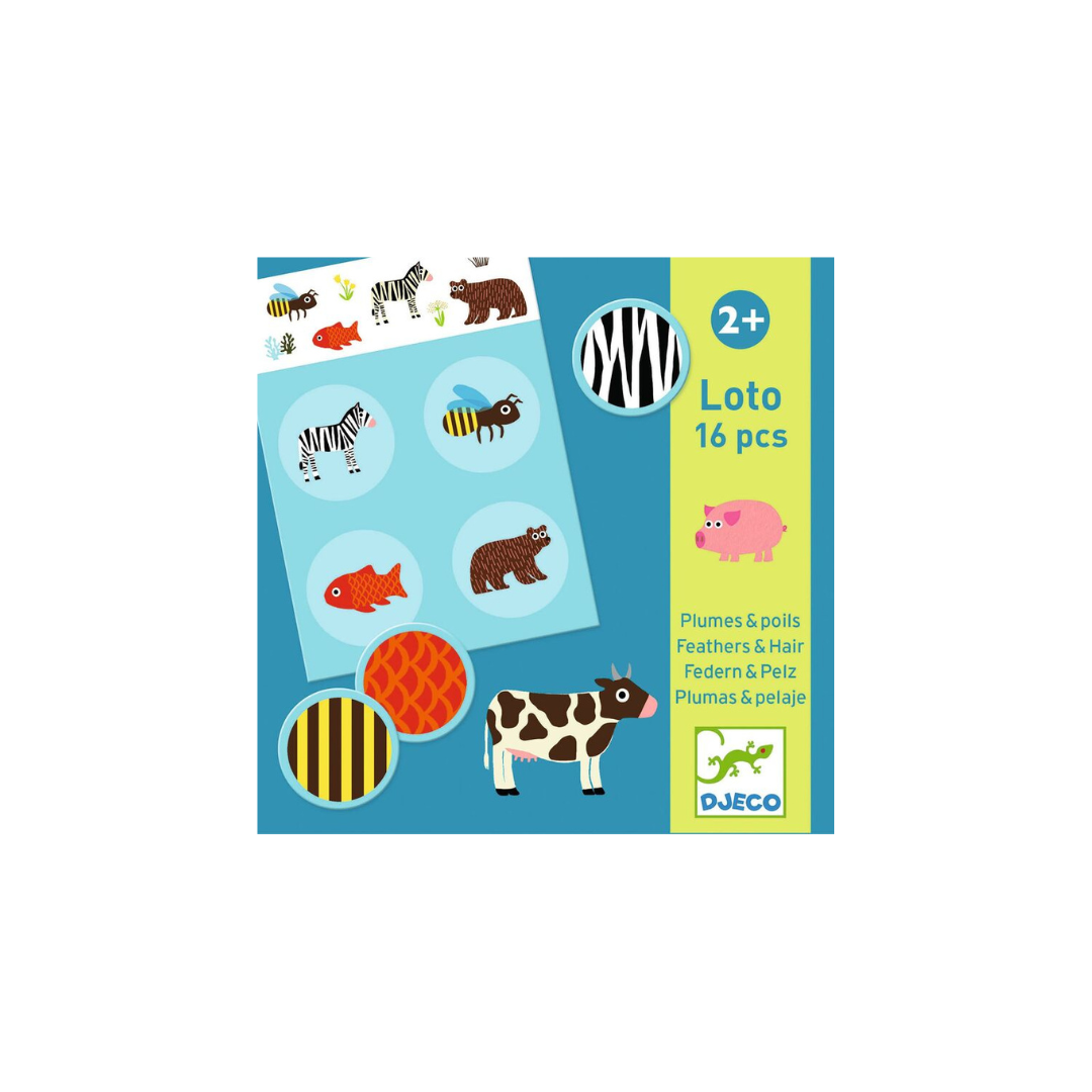 Feathers & Fur Bingo Game