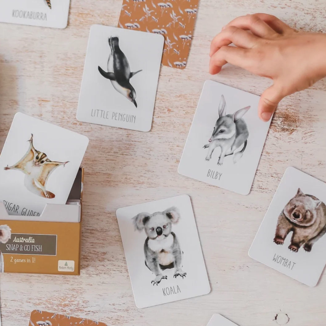 Snap & Go Fish Cards - Australia