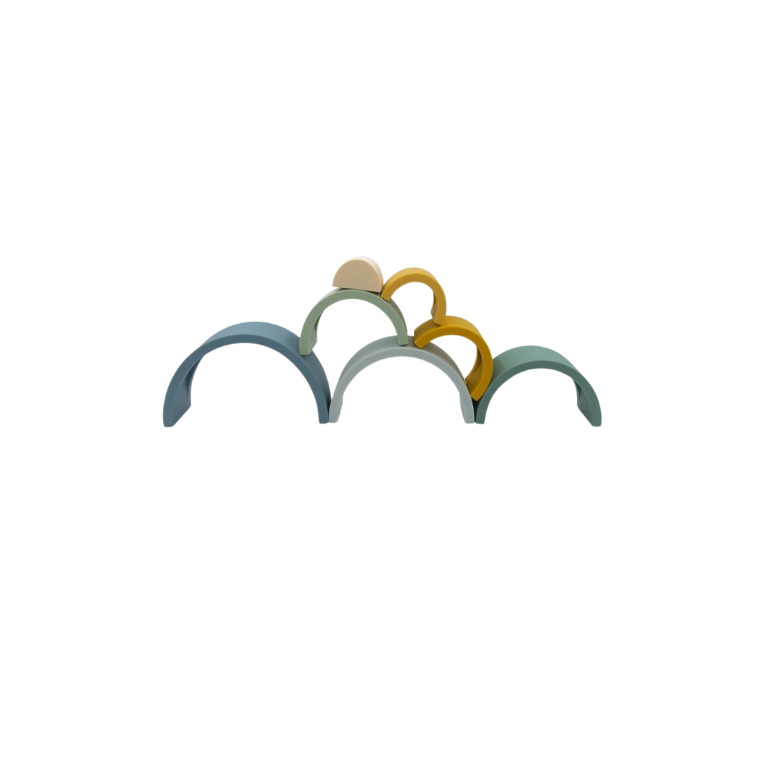 Rainbow Puzzle - Steel Blue