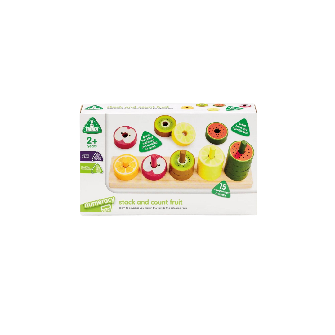 Stack & Count Fruit Set