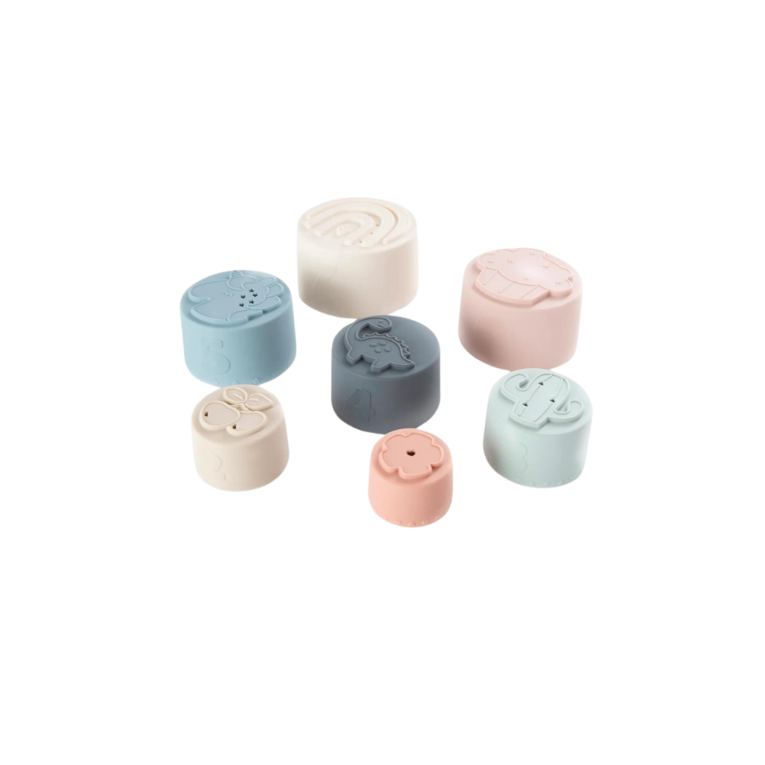 Pastel Stacking & Nesting Cups