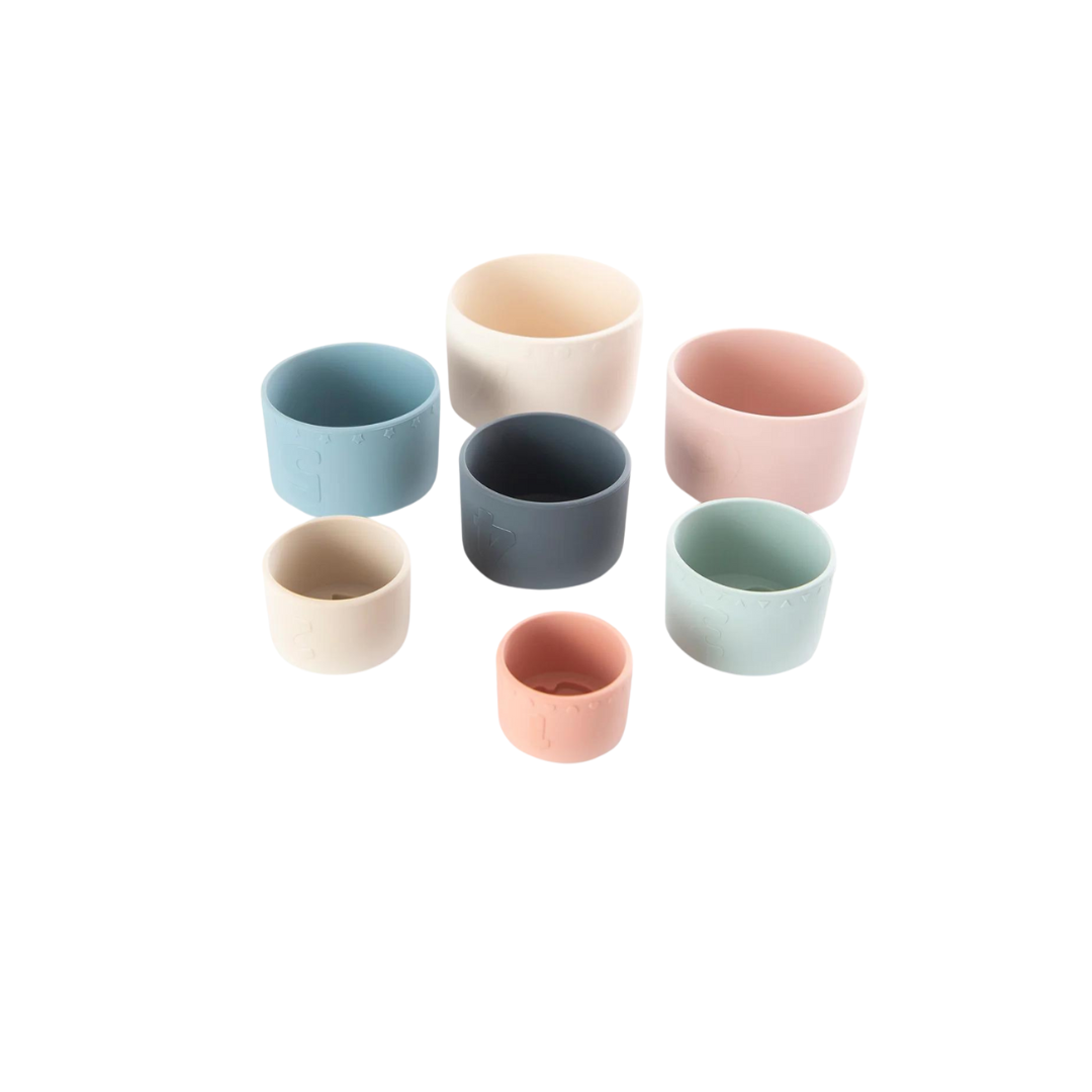 Pastel Stacking & Nesting Cups