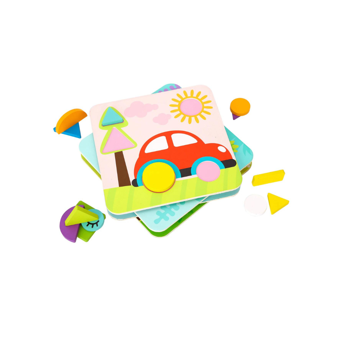 4-in-1 Shape Puzzles