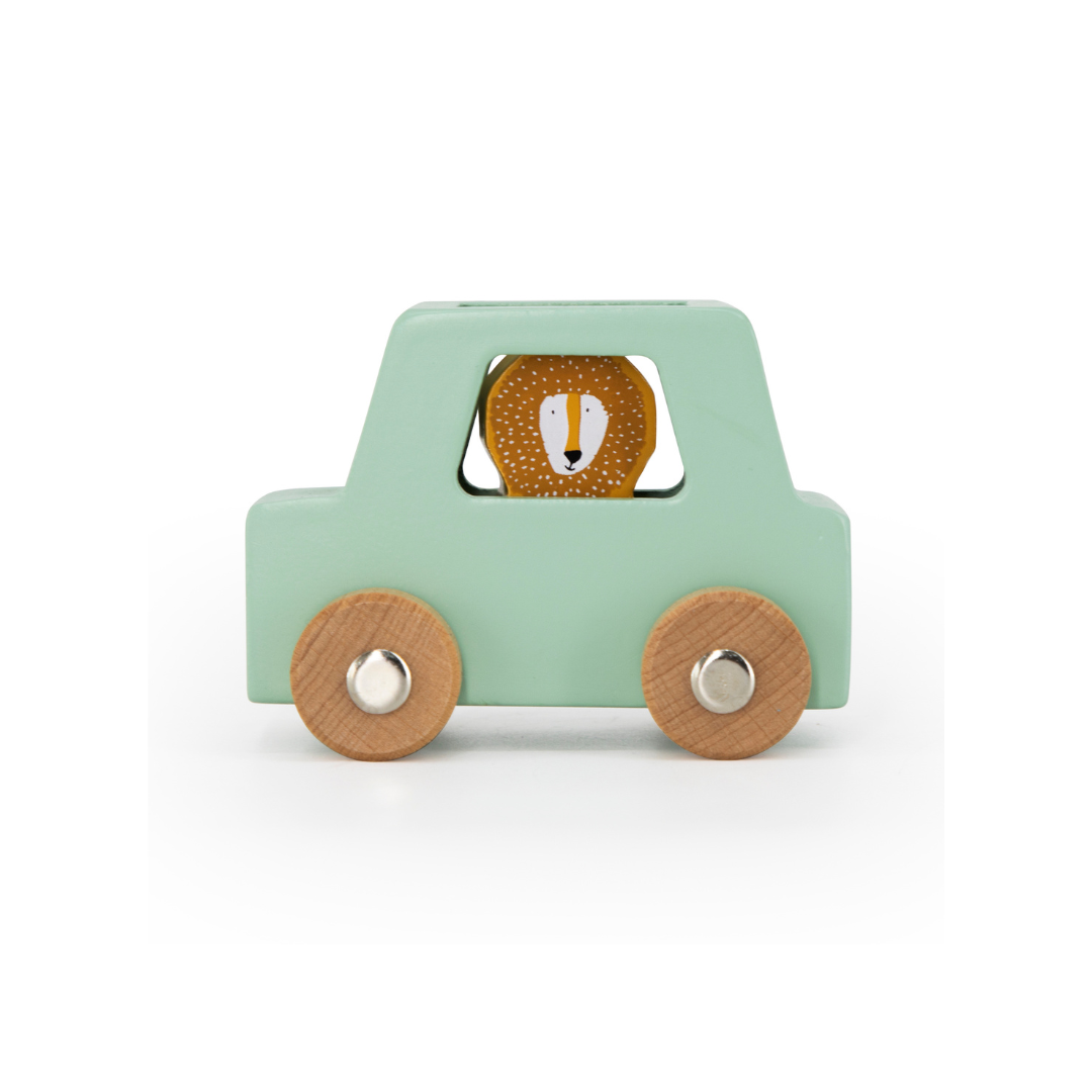Wooden Animal Car Set