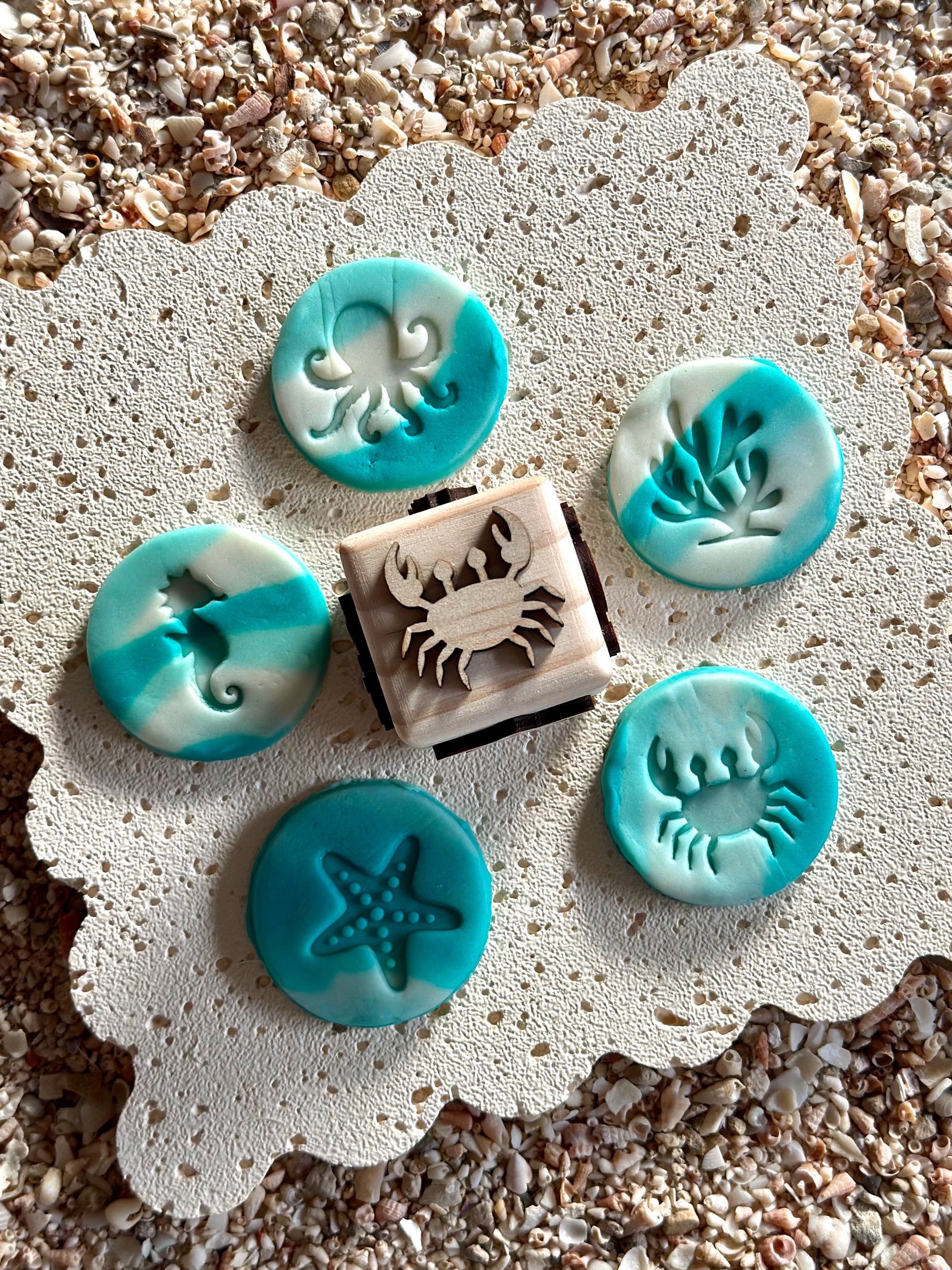 5-in-1 Playdough Stamp - Under The Sea