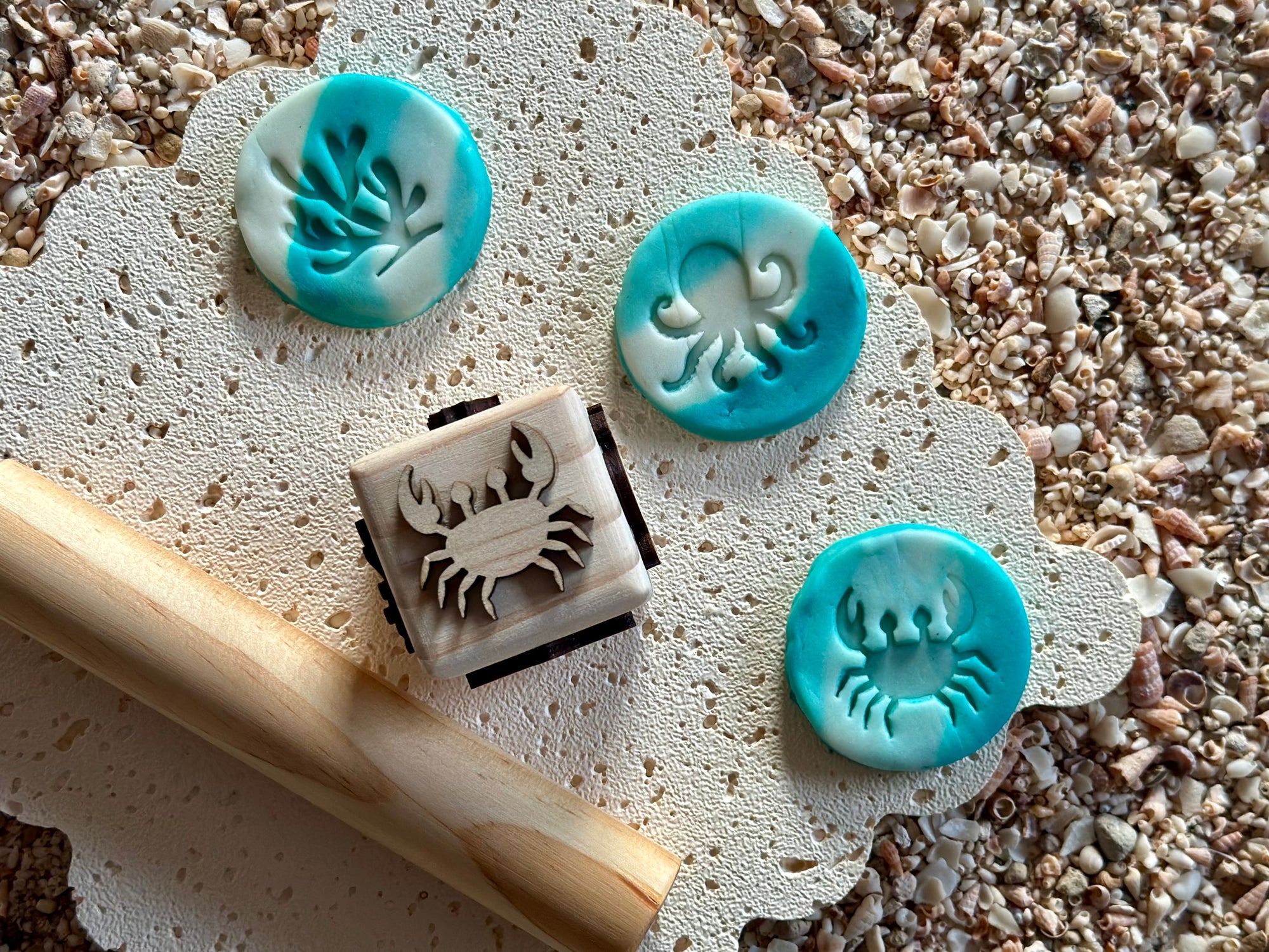 5-in-1 Playdough Stamp - Under The Sea